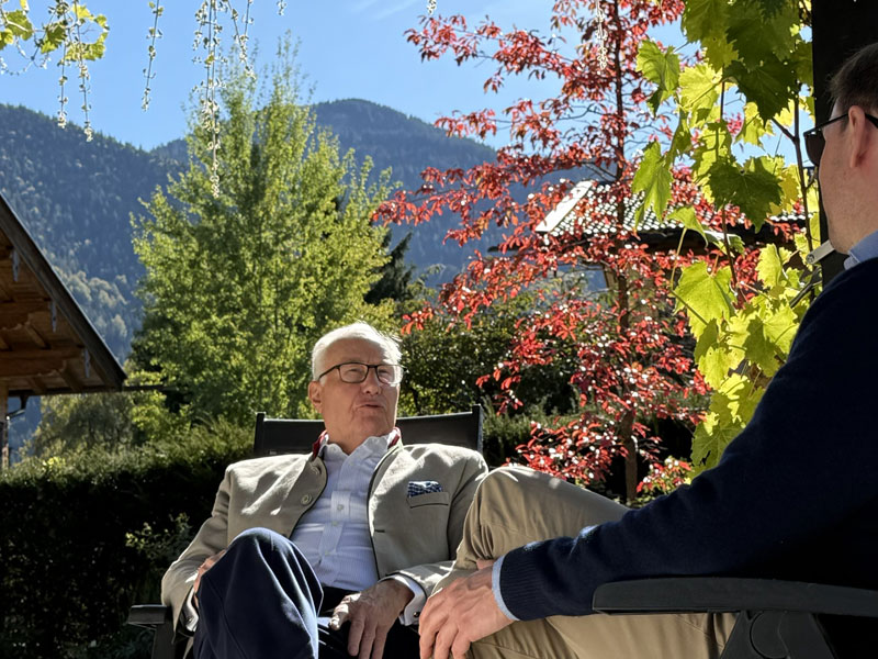 Dr. Kellinghusen im Gespräch